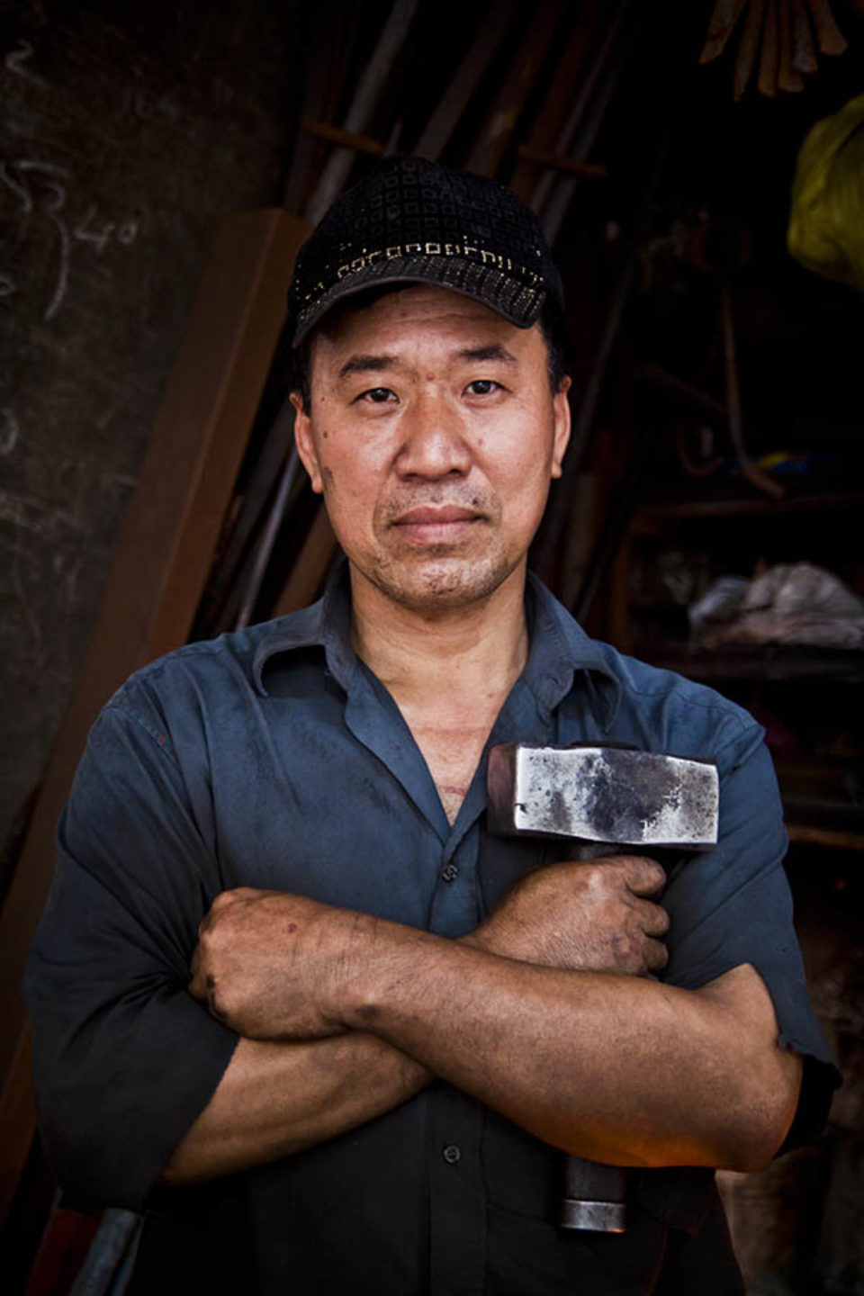 Traditional blacksmith, Nguyen Phuong Hung