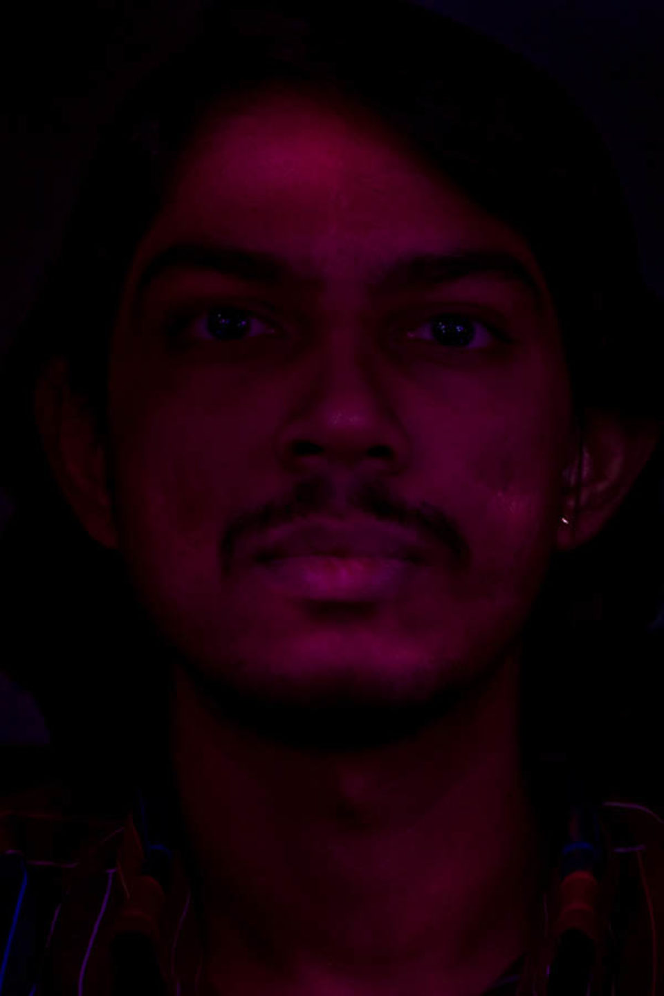 Musician, Sridhar Ravichandran by professional Montreal portrait photographer