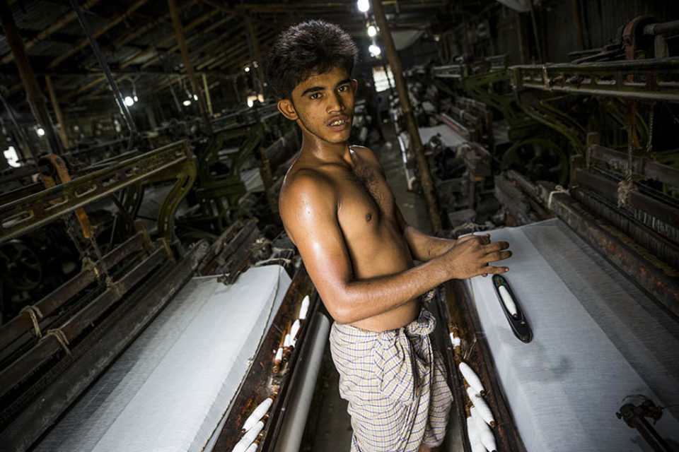 Loom operator, Bangladesh