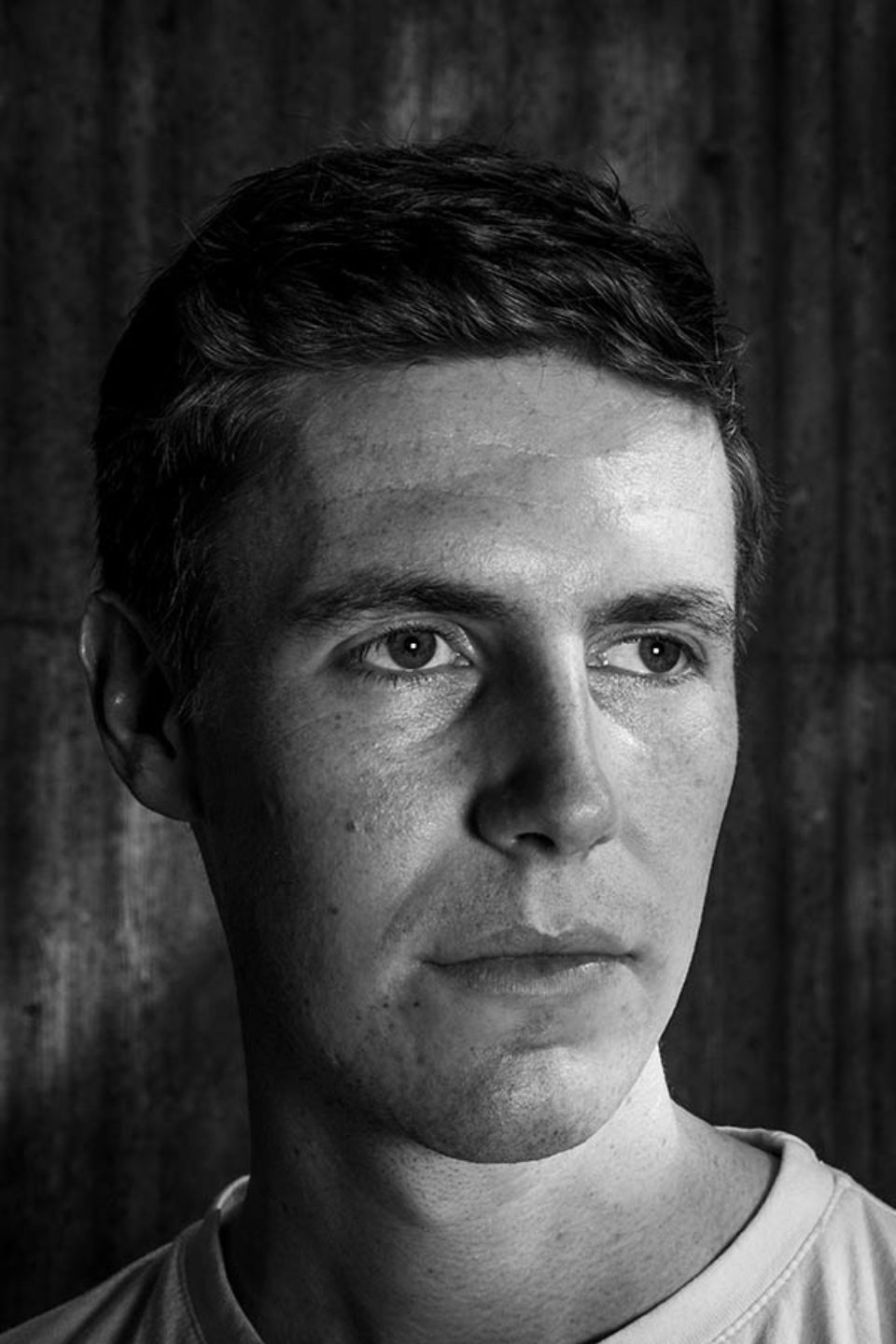 Translator Ryan Eyers, an editorial portrait by Montreal portrait photographer