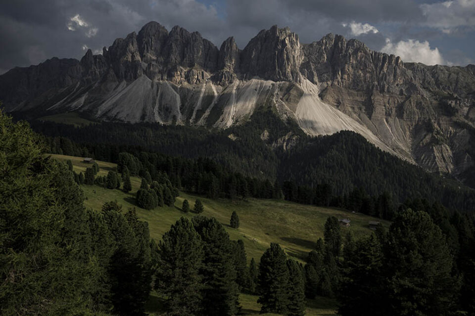 Dolomite peaks in South Tyrol