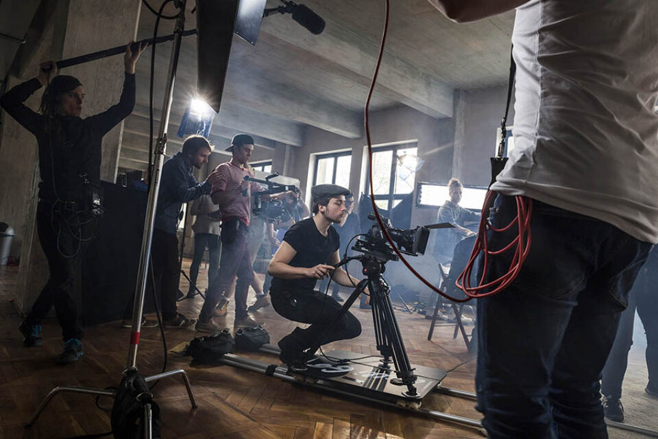 Movie set shoot by trusted Montreal photographer