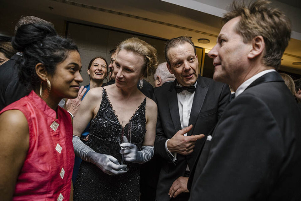 Making introductions at formal event