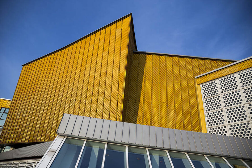 Berliner Philharmonie roof angles