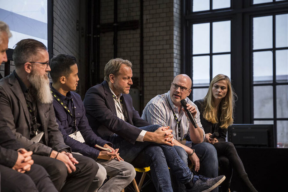 Corporate event panelists