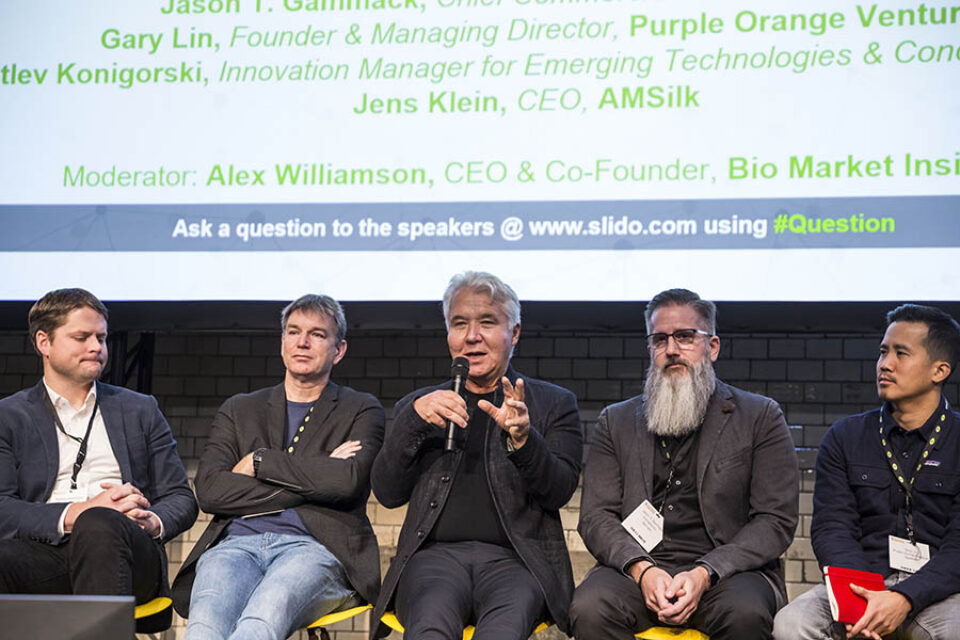 Corporate event panel discussion