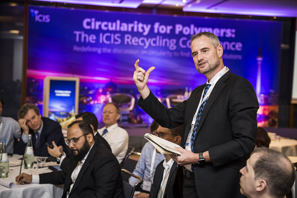 Discussion leader at event