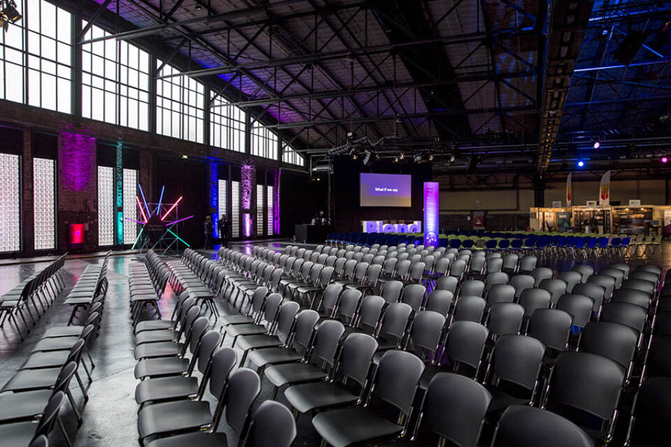 Event setup, Arena Berlin