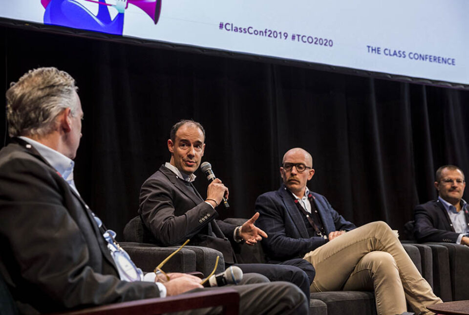 Panel discussion taking place