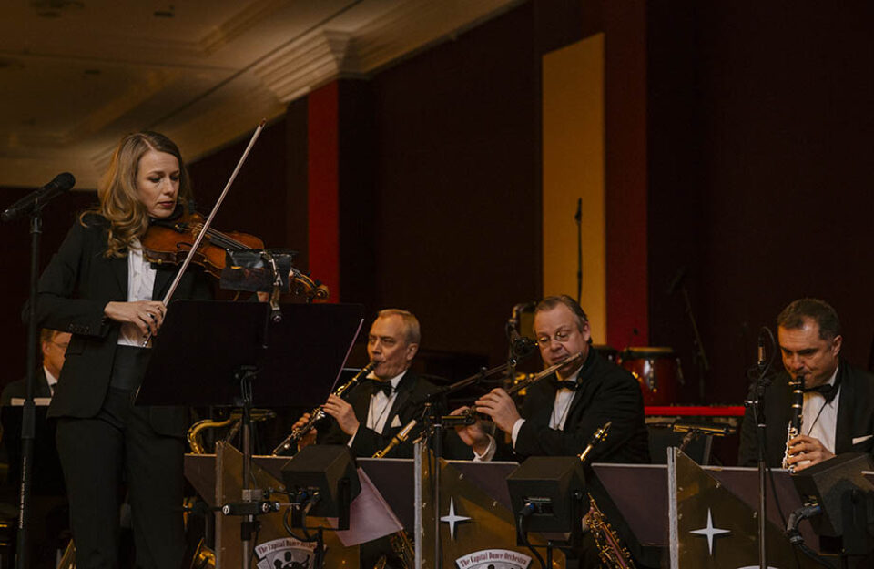 Event orchestra onstage