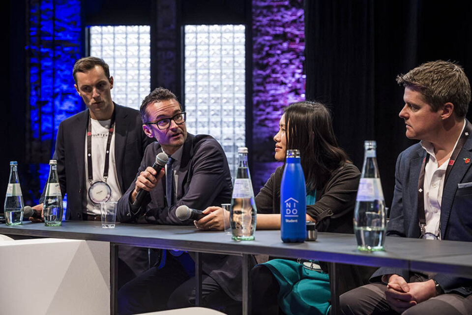 Event panelists discuss