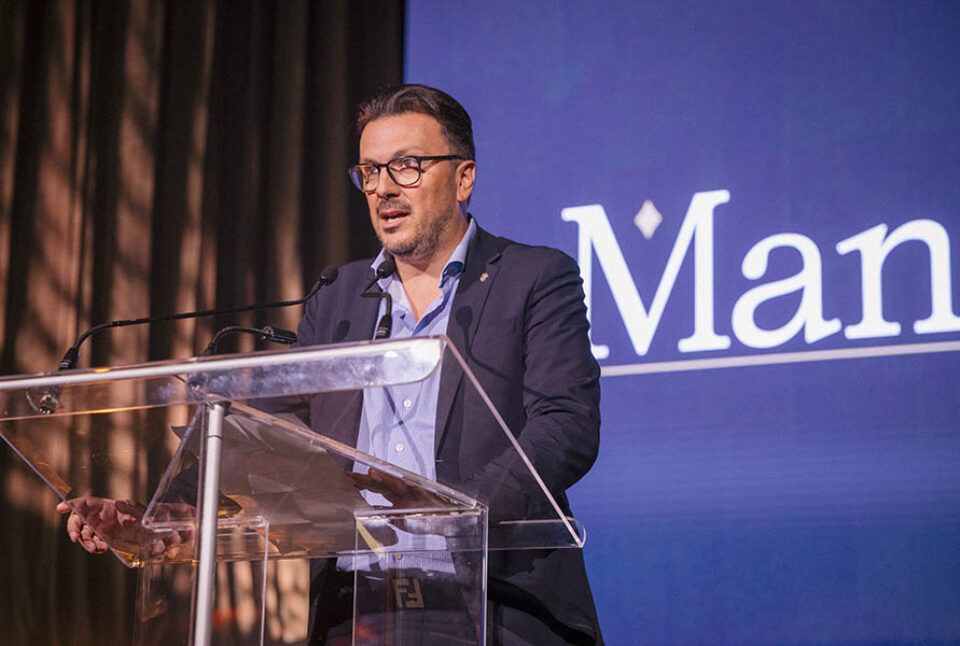 Presenter at Montreal corporate event