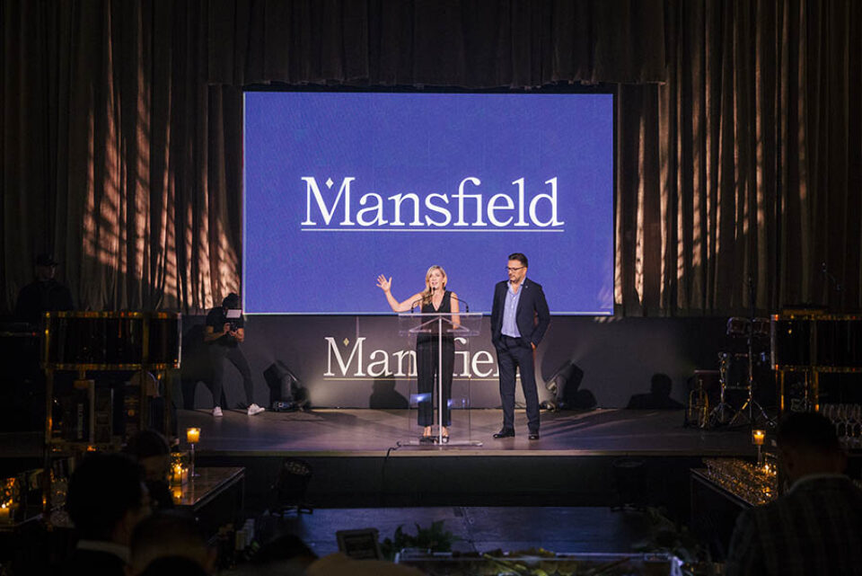 Montreal corporate event presenters onstage