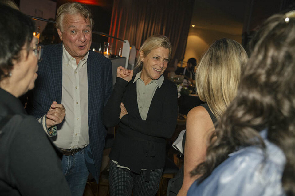 Montreal event guests socialising