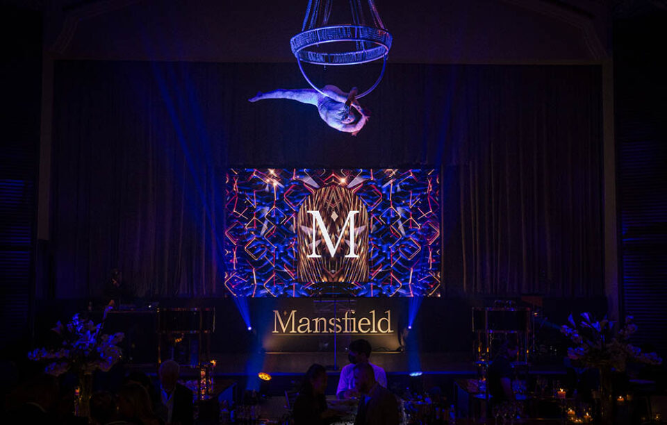 Acrobat at Mansfield, Montreal event photography
