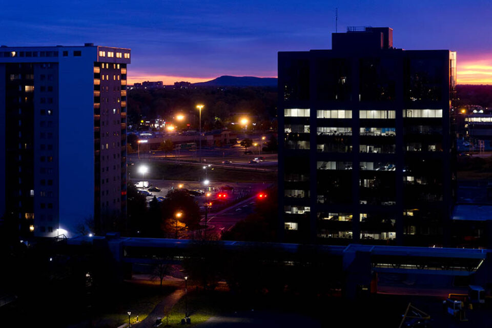 Dawn over Longueuil
