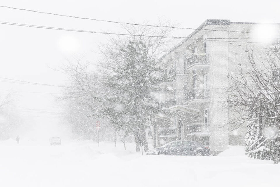 Longueuil blizzard