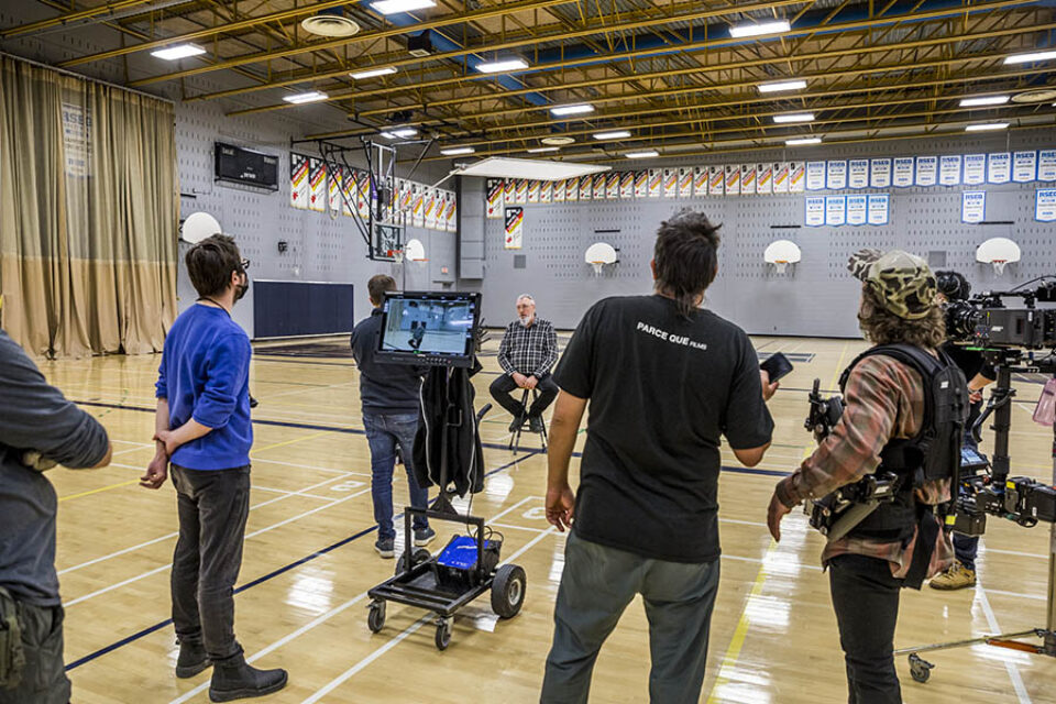Corporate video shoot
