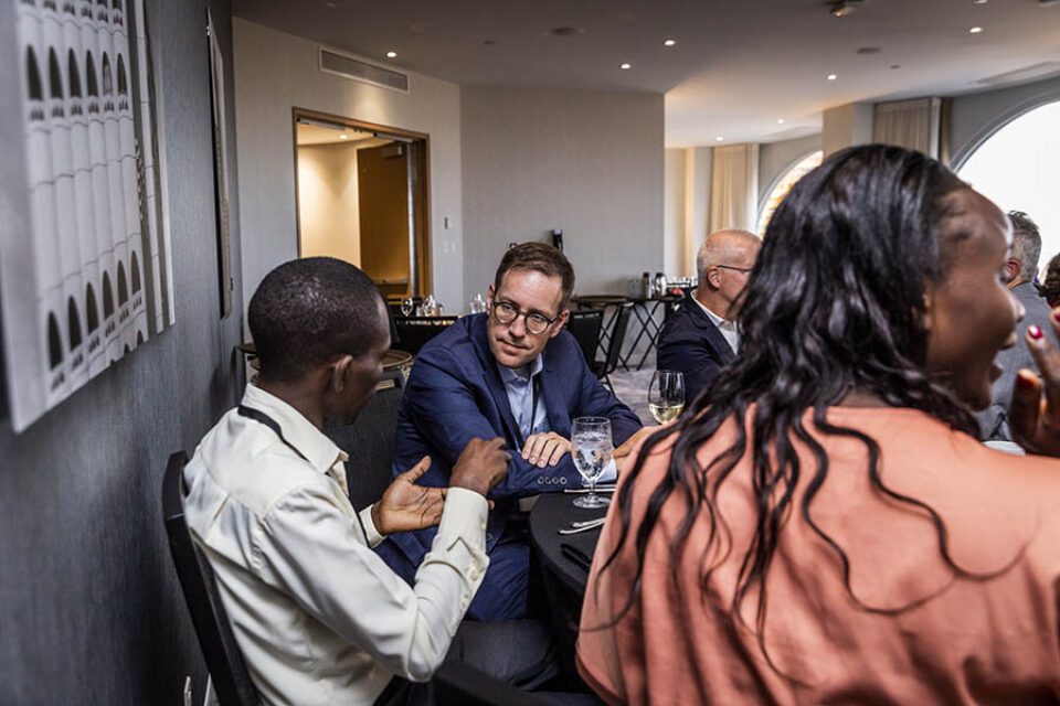 Gala dinner guests, Montreal event photography