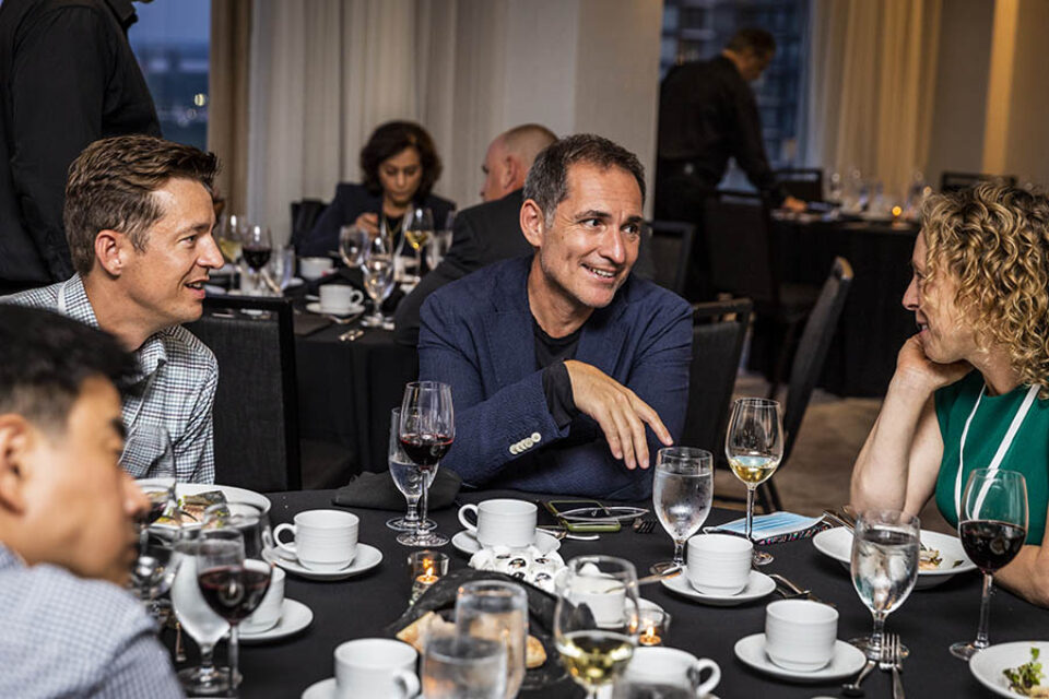 Guests enjoy gala dinner, Montreal
