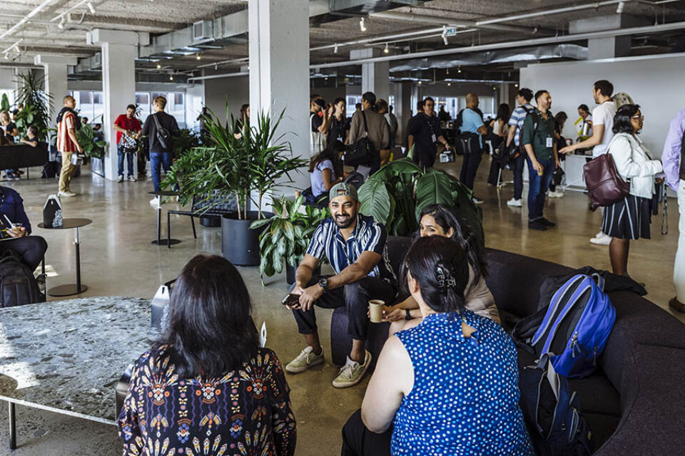 Tech event at SSENSE in Montreal