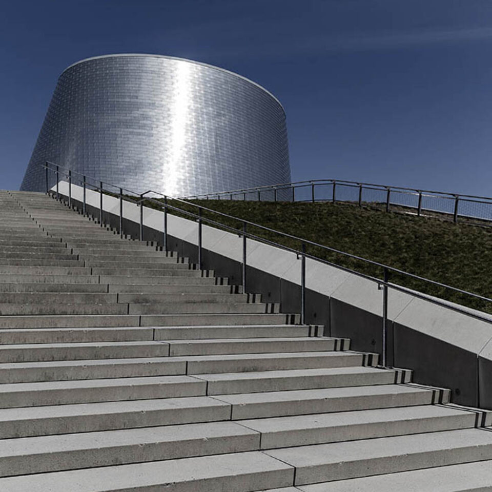 Planetarium architectural photography, Montreal