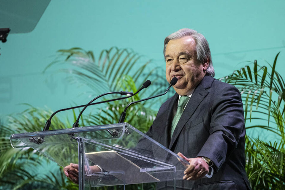 UN Secretary General, Antonio Gutteres - Montreal event photography