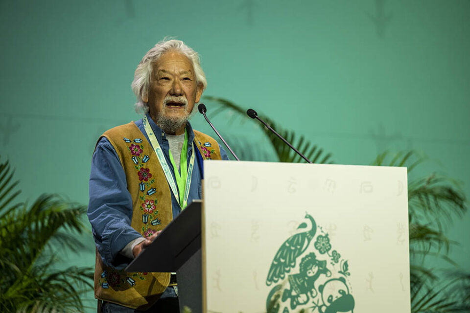 David Suzuki at COP15 Montreal