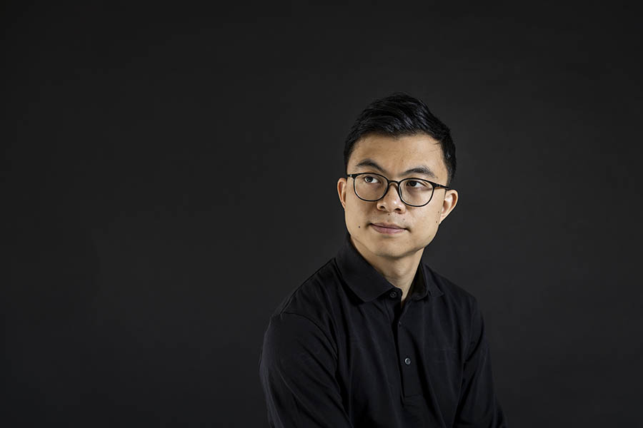 Editorial portrait of Jackie Cheung by professional Montreal portrait photographer