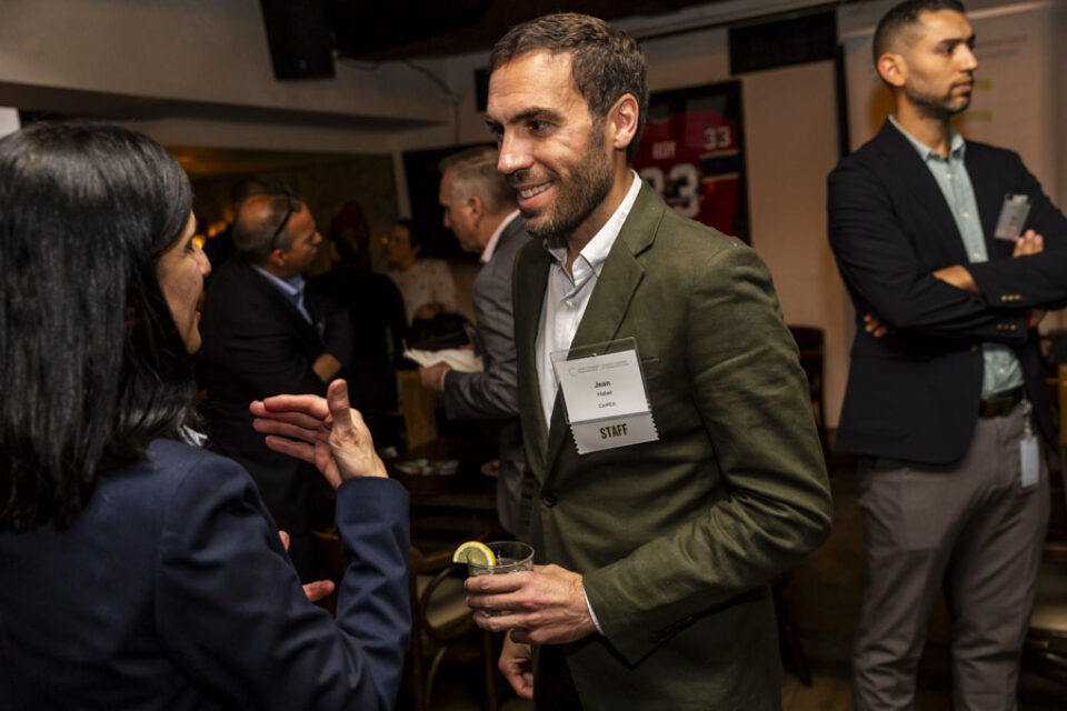 Corporate event guests in Montreal