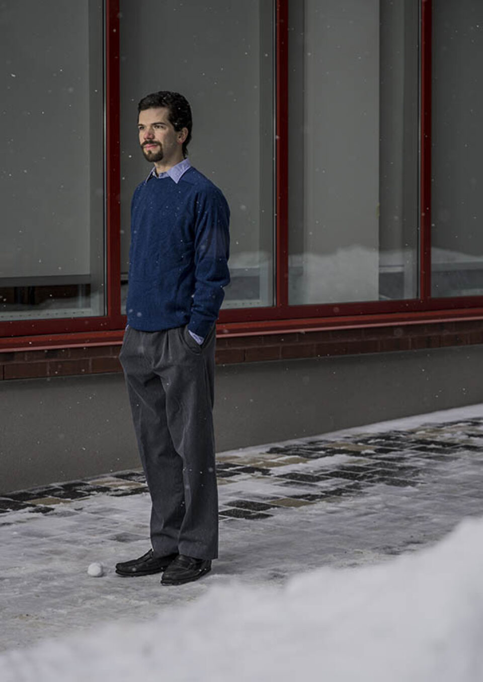 David Rolnick portrait in Montreal