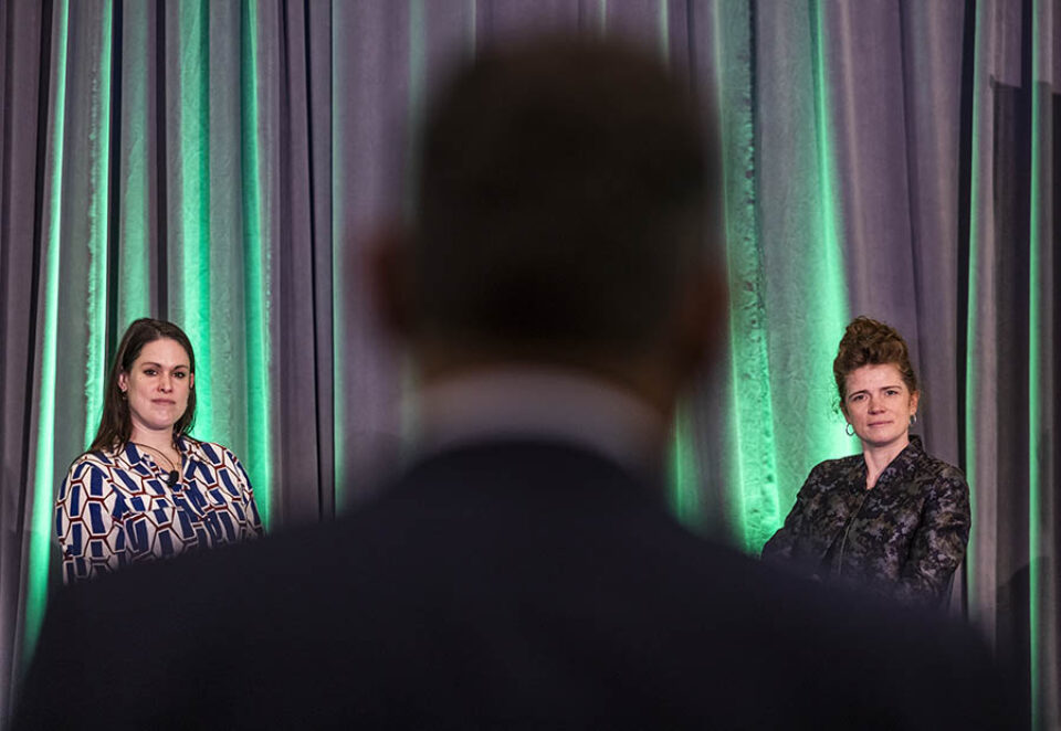 Q and A session, Montreal corporate event photography