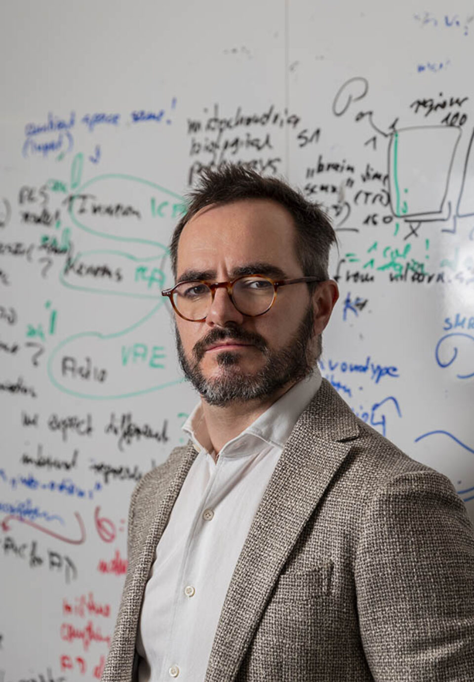 Danilo Bzdok, editorial portrait in Montreal