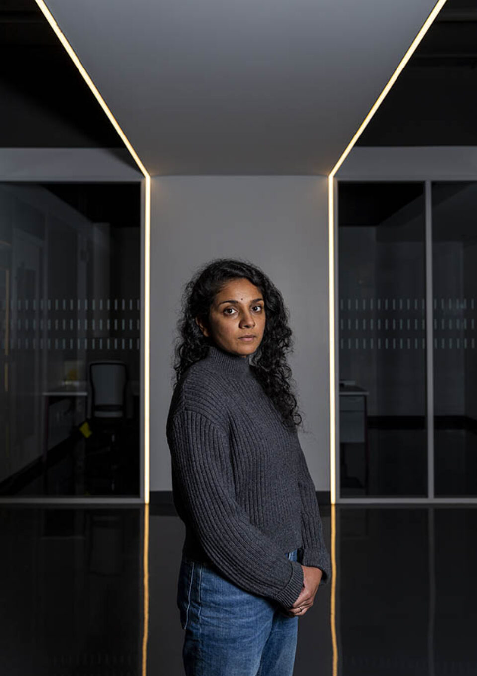 Dhanya Sridhar Montreal editorial portrait