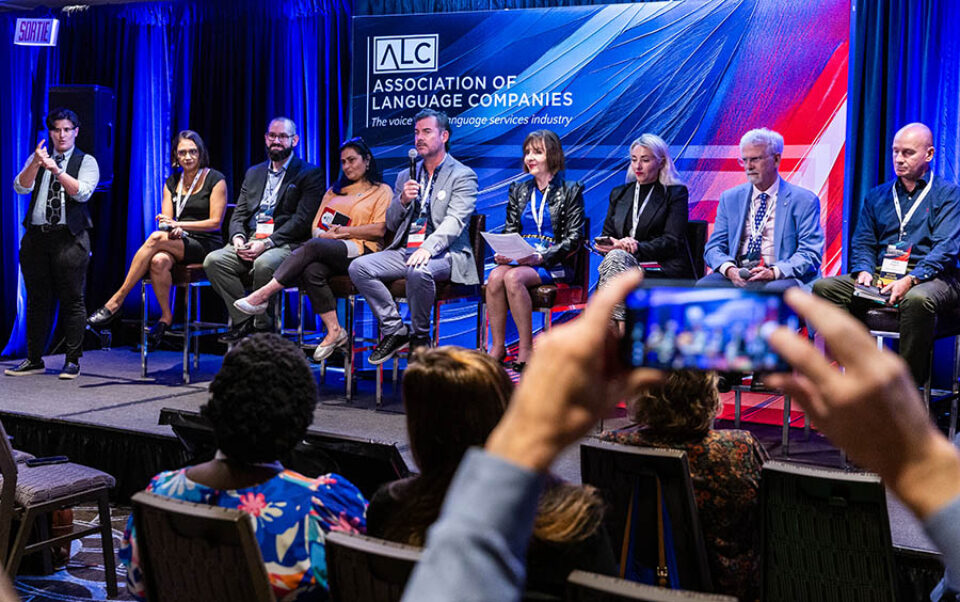 Corporate event photography Montreal - panel discussion