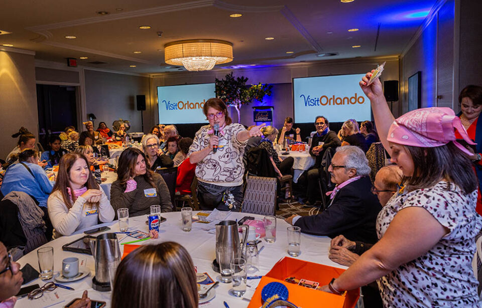 Delegates present their ideas during an event in Montreal