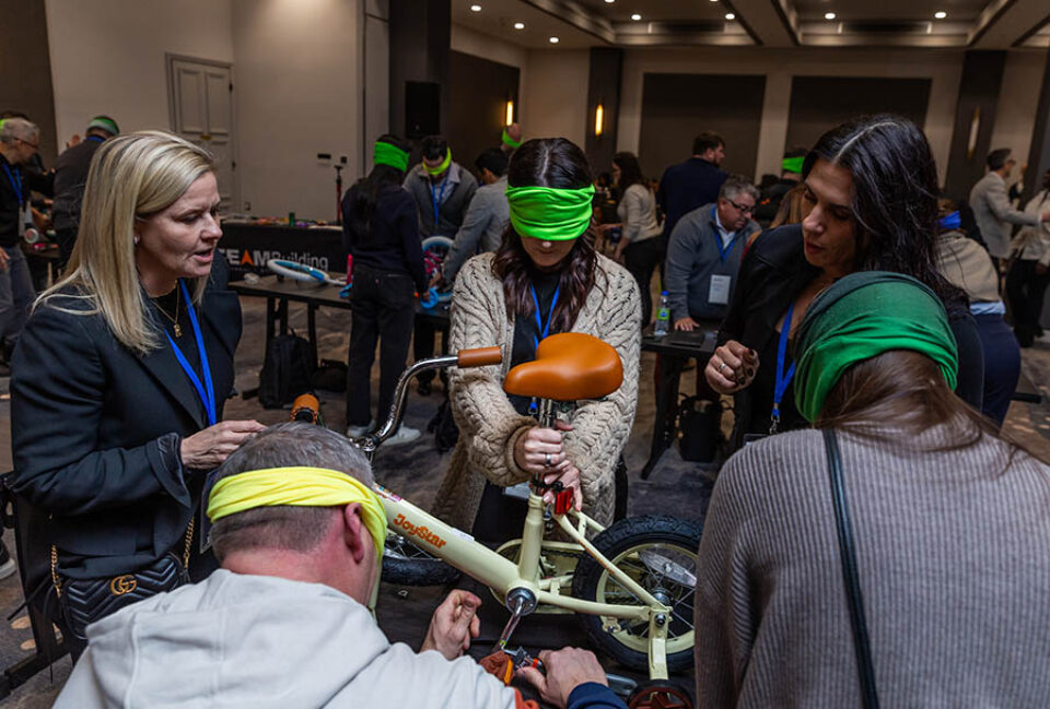 Corporate teambuilding activity, Montreal conference photography