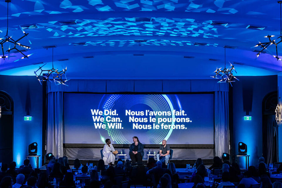 Fireside chat at Montreal Conference
