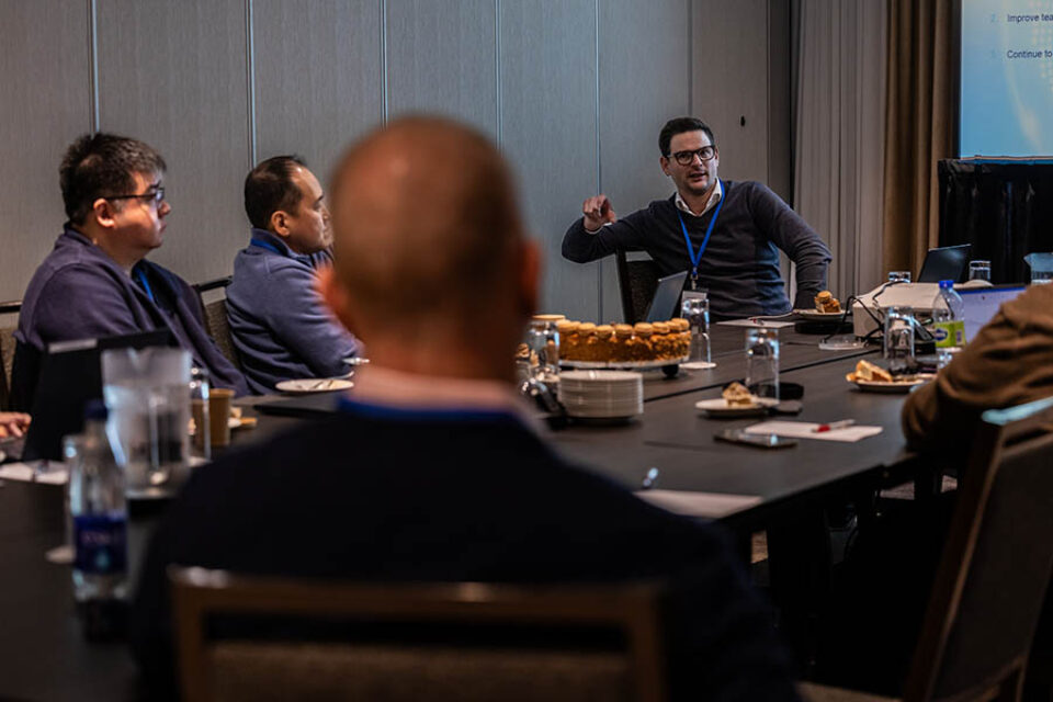 Workshop in progress at a Montreal conference