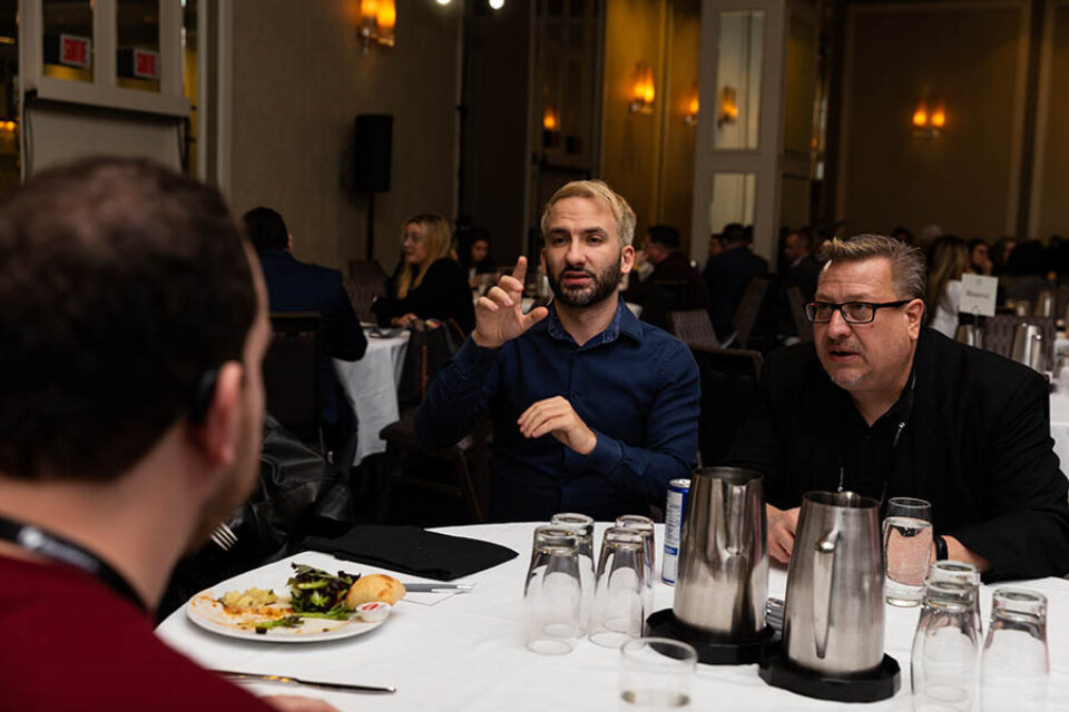 Sign language interpretation at Montreal conference