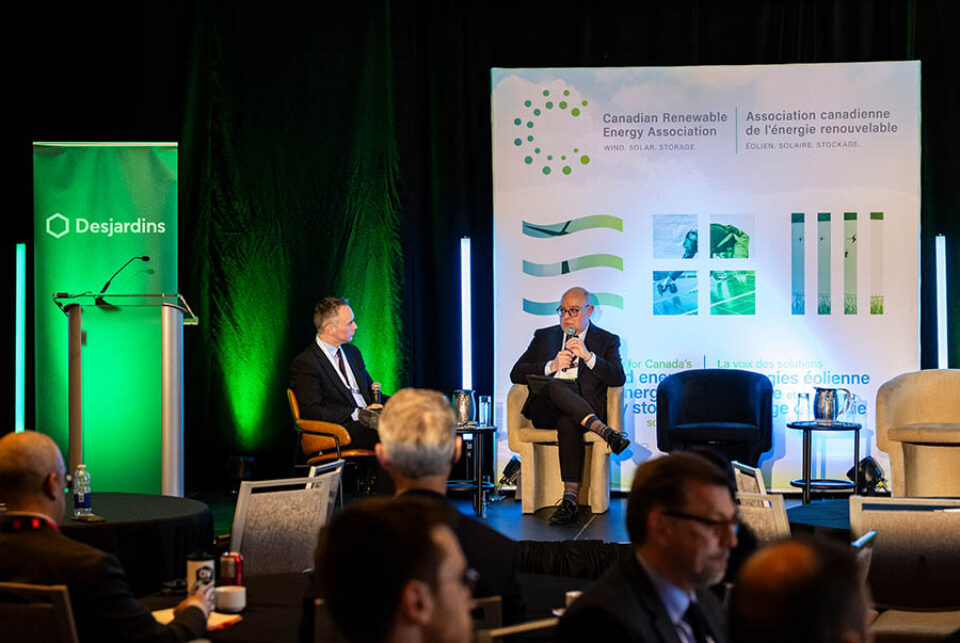 Montreal corporate event photography fireside chat