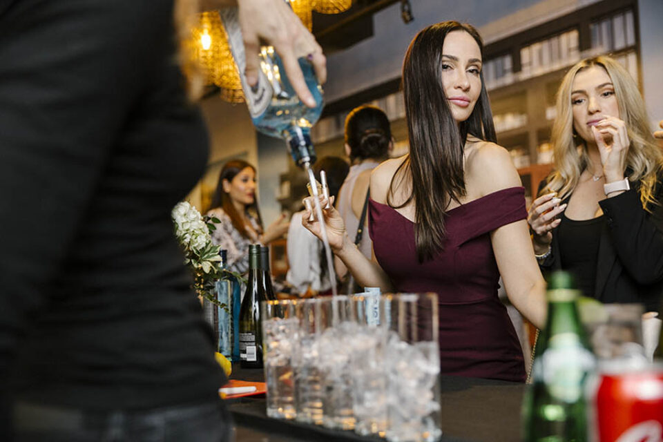 Open bar at corporate event, shot by Ottawa event photographer