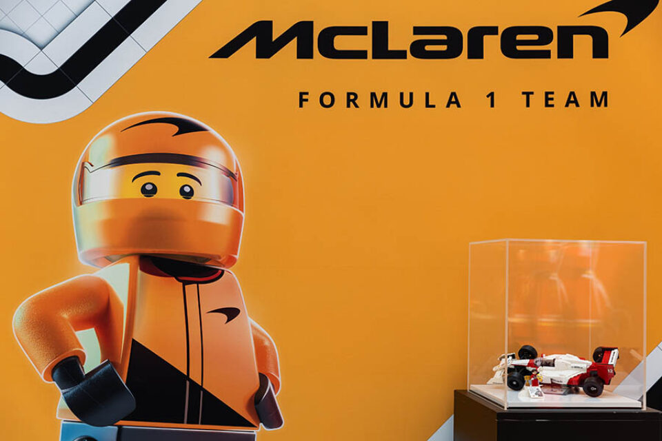 McLaren F1 LEGO at Montreal Formula One event
