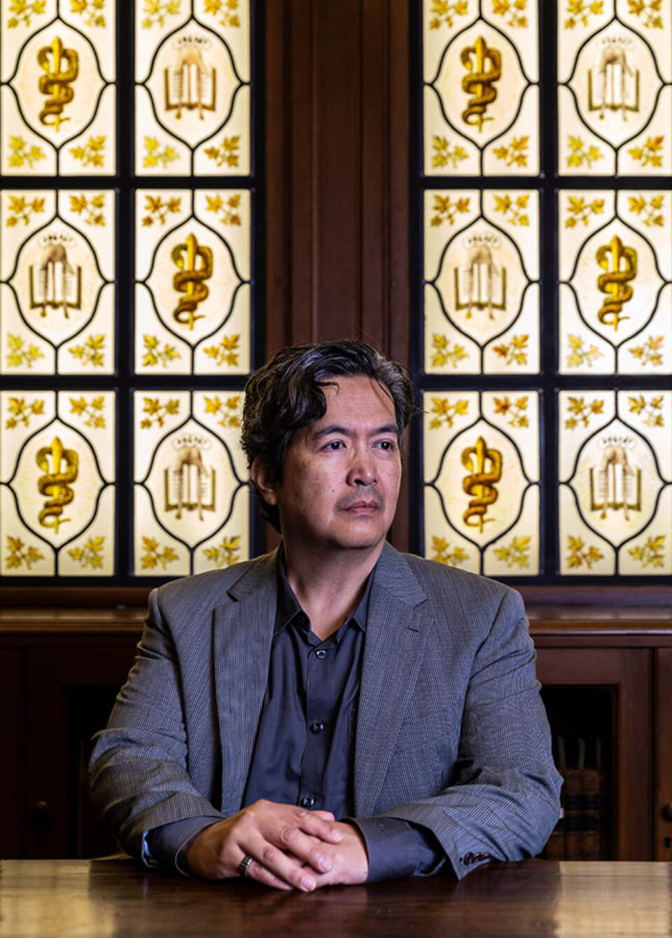 Editorial portrait of Vince Bacani in Montreal