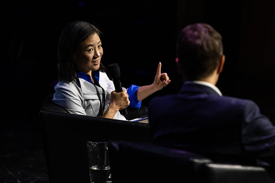 Fireside chat with Hahrie Han at Montreal summit
