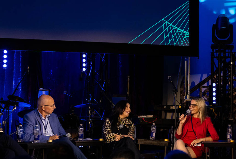 Corporate event panelists in Montreal