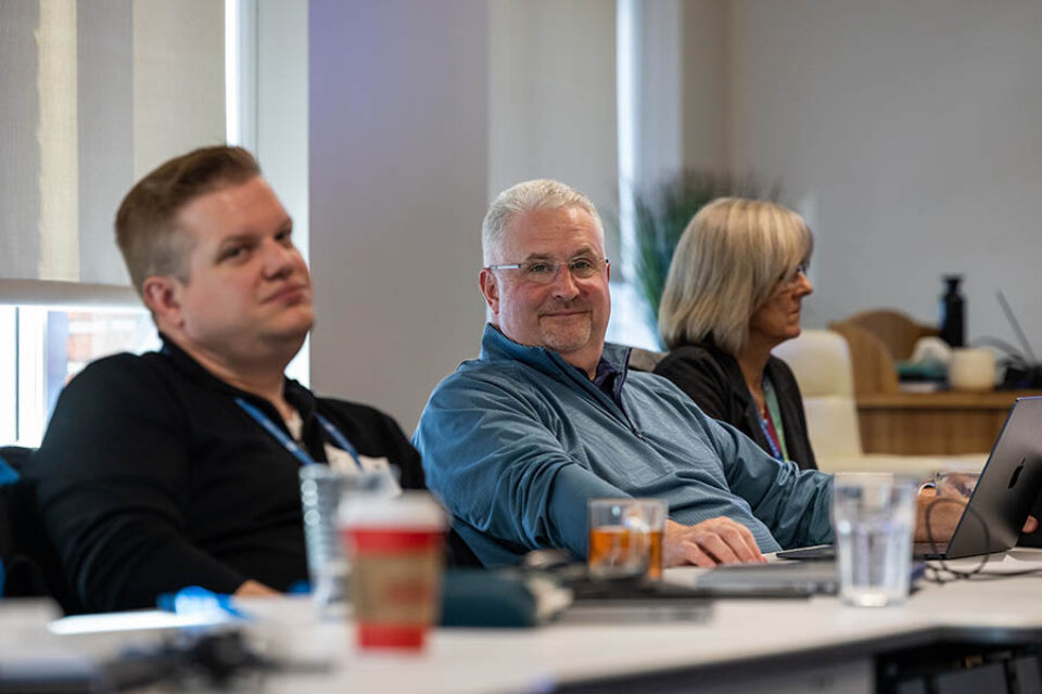 Event attendees enjoy business workshop in Montreal