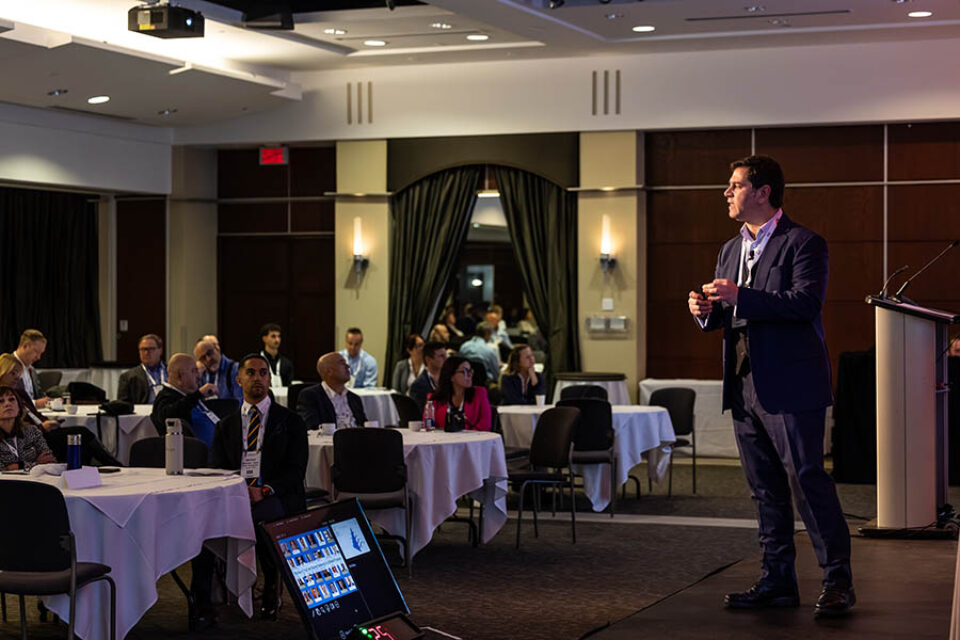 Keynote speaker at conference in Montreal