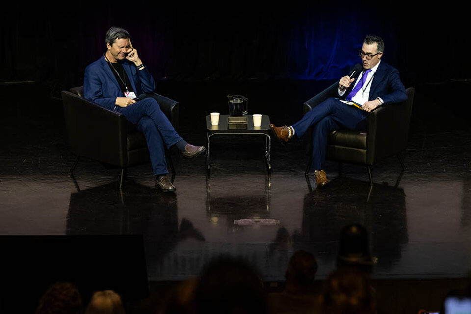 Richard Reeves fireside chat at Montreal summit