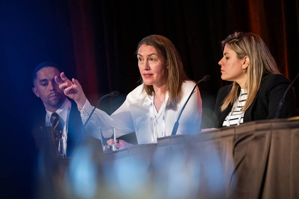 Event panel by Montreal conference photographer